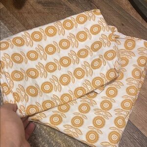 Garnet Hill Gold Sunburst Pillowcases